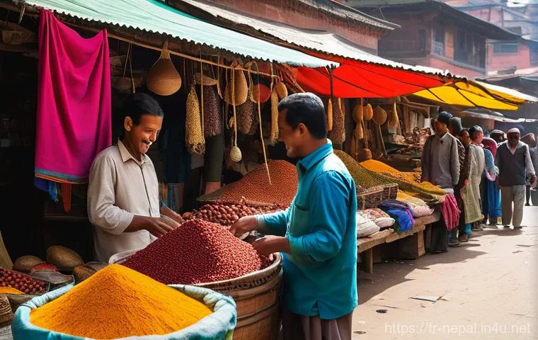 네팔 여행 중 유용한 네팔어 회화 - **Prompt 1: Warm Namaste in a Nepalese Village**
    "A respectful tourist, aged 30s, with a genuine...