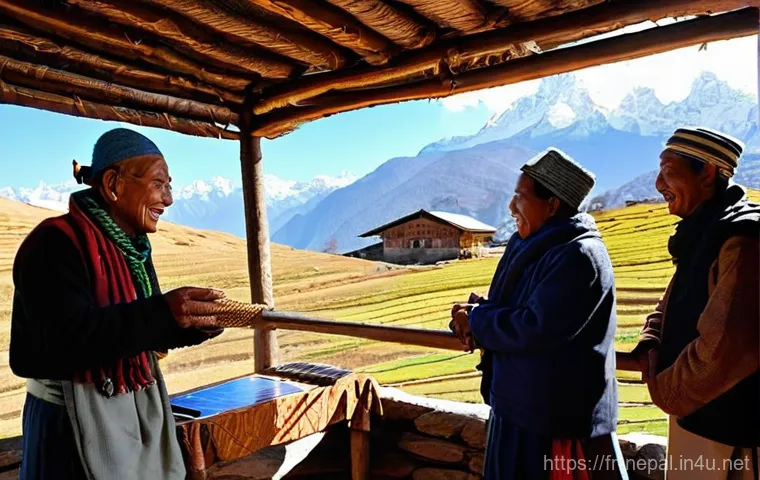 네팔의 국제 원조 및 개발 프로젝트 - **Prompt 2: Children's Joy and Educational Future in a Rebuilt Nepali School**
    "A heartwarming, ...